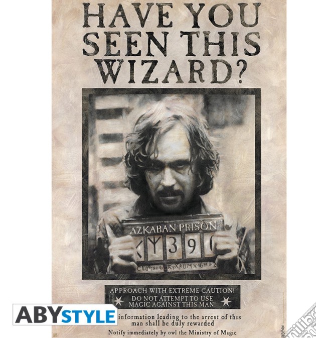 Harry Potter: GB Eye - Wanted Sirius Black (Poster 91,5X61 Cm) gioco di GAF