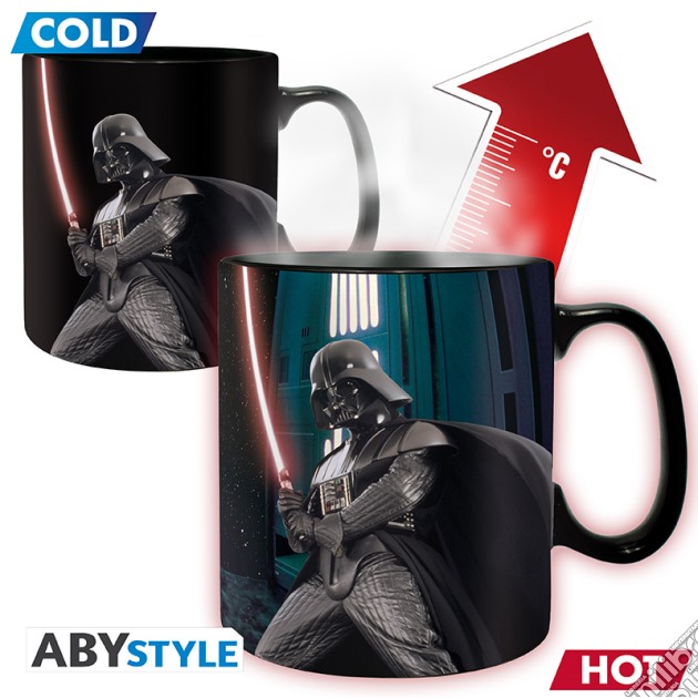 Star Wars: ABYstyle - Darth Vader (Mug Heat Change 460 ml / Tazza Termosensibile) gioco di ABY Style