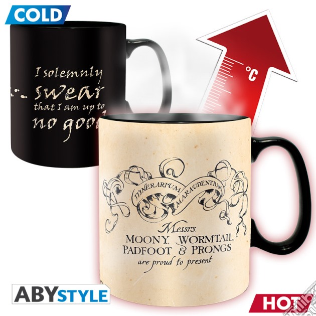 Harry Potter: ABYstyle - ABYstyle - Marauder (Mug Heat Change 460 ml / Tazza Termosensibile) gioco di GAF