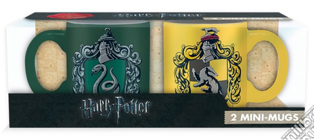 Harry Potter: ABYstyle - Slytherin & Huffle (Set 2 Espresso Mugs 110 ml / Set 2 Tazzine) gioco di GAF
