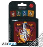 Harry Potter: ABYstyle - Houses (Set 4 Coasters / Set 4 Sottobicchieri) giochi