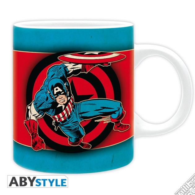 Tazza Marvel - Captain America Vintage gioco di GAF