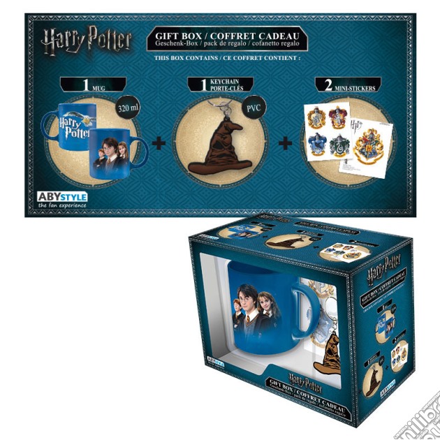 Harry Potter - Pck Mug320Ml V2 + Keyringpvc + Sticker 
