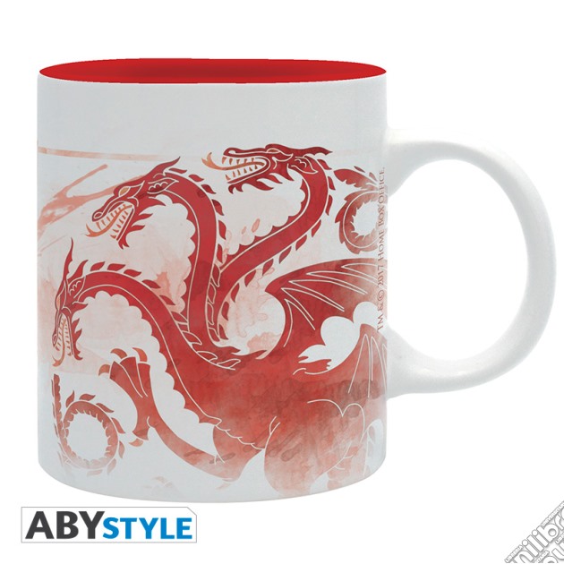 Game Of Thrones - Mug - 320 Ml -Red Dragon - Subli - With Box gioco di ABY Style