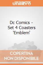Dc Comics - Set 4 Coasters 