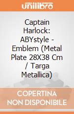 Captain Harlock: ABYstyle - Emblem (Metal Plate 28X38 Cm / Targa Metallica) gioco di ABY Style