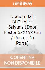 Dragon Ball: ABYstyle - Saiyans (Door Poster 53X158 Cm / Poster Da Porta) gioco di ABY Style