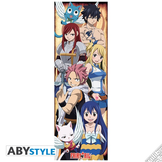 Fairy Tail - Door Poster - Characters (53X158) gioco di ABY Style