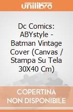 Dc Comics: ABYstyle - Batman Vintage Cover (Canvas / Stampa Su Tela 30X40 Cm) gioco di ABY Style