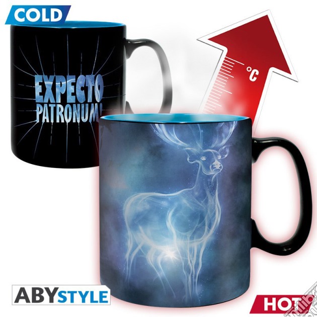 Harry Potter: ABYstyle - Patronus (Mug Heat Change 460 ml / Tazza Termosensibile) gioco di GAF