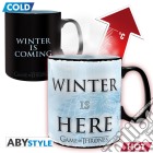 Game Of Thrones: ABYstyle - Winter Is Here (Mug Heat Change 460 ml / Tazza Termosensibile) giochi