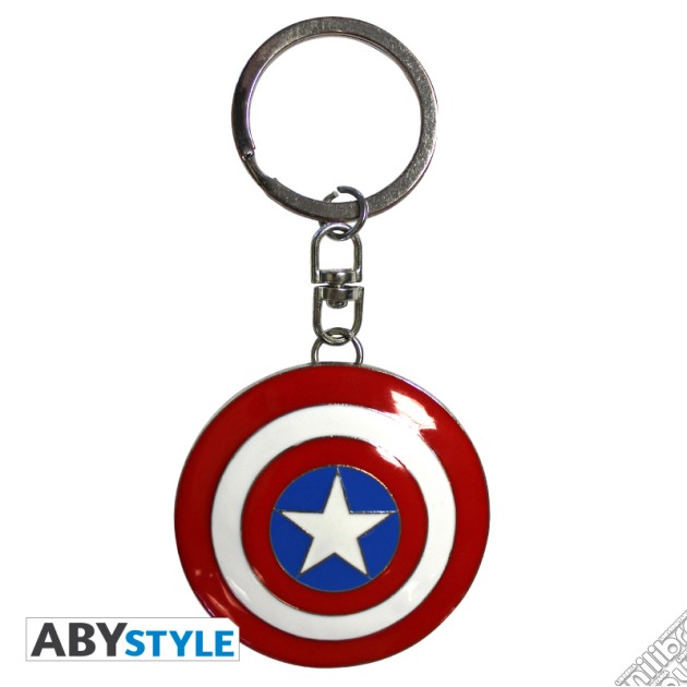 Marvel - Keychain 3D Shield Captain America gioco di ABY Style