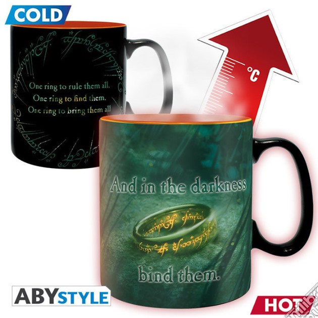 Lord Of The Rings (The): ABYstyle - Sauron (Mug Heat Change 460 ml / Tazza Termosensibile) gioco di GAF