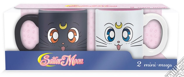 Set 2 Mini Tazze SailorMoon-Luna&Artemis gioco di GAF