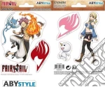 Fairy Tail: ABYstyle - Natsu & Lucy (Stickers 16x11 Cm & 2 Sheets / Fogli & Adesivi) giochi