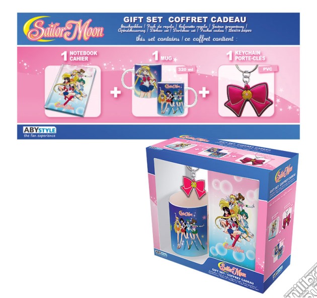 Sailor Moon - Sailor Moon (Set Tazza 320Ml+Portachiavi+Quaderno) gioco di GAF