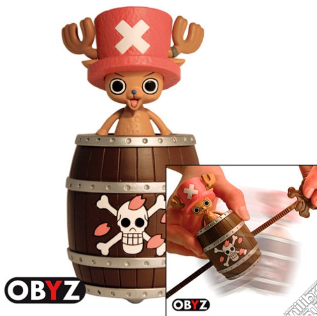 Figure One Piece - Chopper + Barile gioco di FIGU