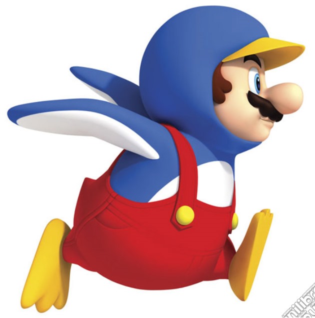 Sticker Gigante Super Mario Pinguino gioco di GAF