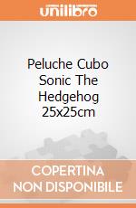 Peluche Cubo Sonic The Hedgehog 25x25cm gioco di PLH