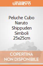 Peluche Cubo Naruto Shippuden Simboli 25x25cm gioco di PLH