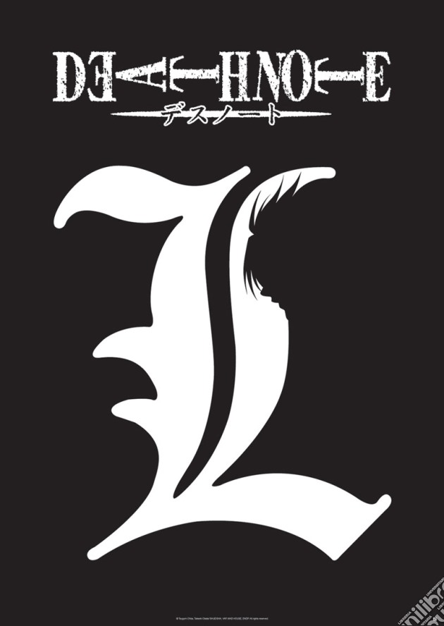 Death Note: GB Eye - L Symbol (Poster 91,5X61 Cm) gioco di ABY Style