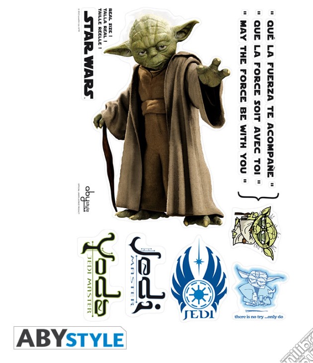 Sticker Gigante Yoda Star Wars gioco di GAF