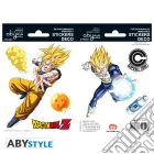 Dragon Ball Z: ABYstyle - Goku-Vegeta (Stickers 16x11 Cm & 2 Sheets / Fogli & Adesivi) giochi