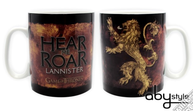Game Of Thrones: ABYstyle - Lannister Porcelain (Mug / Tazza 460 Ml) gioco di GAF