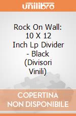 Rock On Wall: 10 X 12 Inch Lp Divider - Black (Divisori Vinili) giochi
