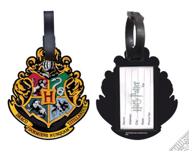 Harry Potter: Hogwarts Logo Luggage Tag (Targhetta Per Valigia) gioco di GAF