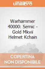 Warhammer 40000: Semic - Gold Mkvii Helmet Kchain giochi