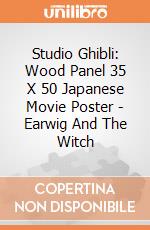 Studio Ghibli: Wood Panel 35 X 50 Japanese Movie Poster - Earwig And The Witch giochi