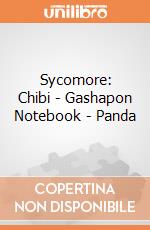 Sycomore: Chibi - Gashapon Notebook - Panda giochi
