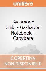 Sycomore: Chibi - Gashapon Notebook - Capybara giochi