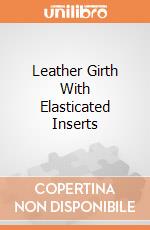 Leather Girth With Elasticated Inserts gioco di HKM Basics