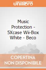 Music Protection - 5Xcase Wii-Box White - Beco gioco di Beco