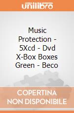 Music Protection - 5Xcd - Dvd X-Box Boxes Green - Beco gioco di Beco