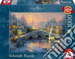 Schmidt: Puzzle Da 1000 Pezzi - Thomas Kinkade: Villaggio Invernale giochi