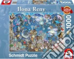 Schmidt: Blauer Nachthimmel - Puzzles 1000 Teile giochi