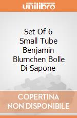 Set Of 6 Small Tube Benjamin Blumchen Bolle Di Sapone gioco