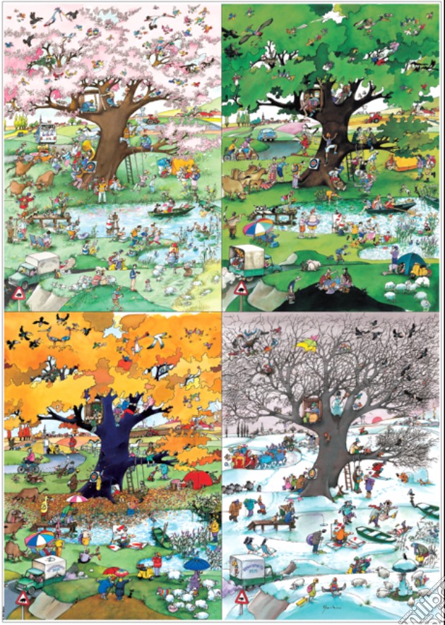 4 Seasons, Blachon puzzle di Blachon