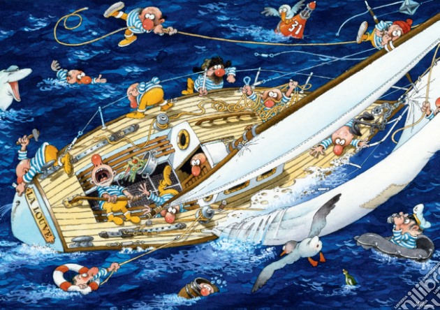 Sailors, Loup puzzle di Jean-Jaques Loup