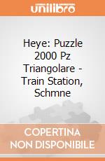 Heye: Puzzle 2000 Pz Triangolare - Train Station, Schmne giochi