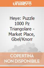 Heye: Puzzle 1000 Pz Triangolare - Market Place, Gbel/Knorr giochi