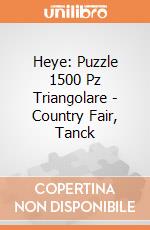 Heye: Puzzle 1500 Pz Triangolare - Country Fair, Tanck giochi
