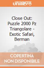 Close Out: Puzzle 2000 Pz Triangolare - Exotic Safari, Berman giochi