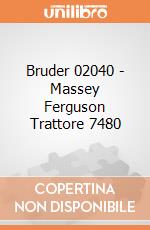 Bruder 02040 - Massey Ferguson Trattore 7480 gioco di Bruder