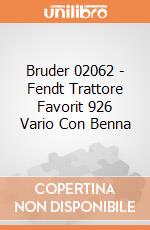 Bruder 02062 - Fendt Trattore Favorit 926 Vario Con Benna gioco di Bruder