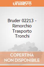 Bruder 02213 - Rimorchio Trasporto Tronchi gioco di Bruder