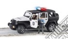 Bruder 02526 - Jeep Wrangler Unlimited Rubicon Polizia Con Poliziotto Bianco giochi
